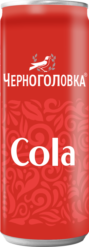газированный напиток  черноголовка кола ориджинал  0,33 л, ж/б