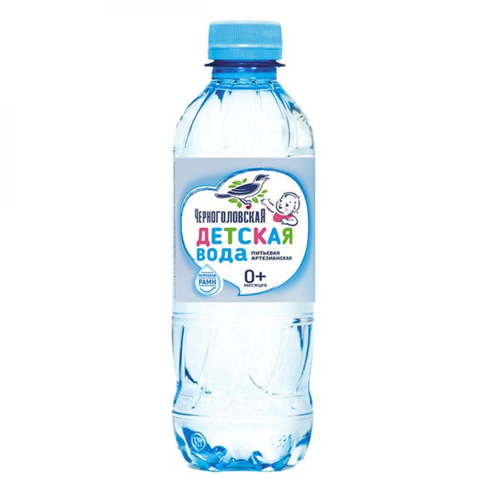 вода питьевая черноголовка вода для детей негазированная 0,5 л, пэт