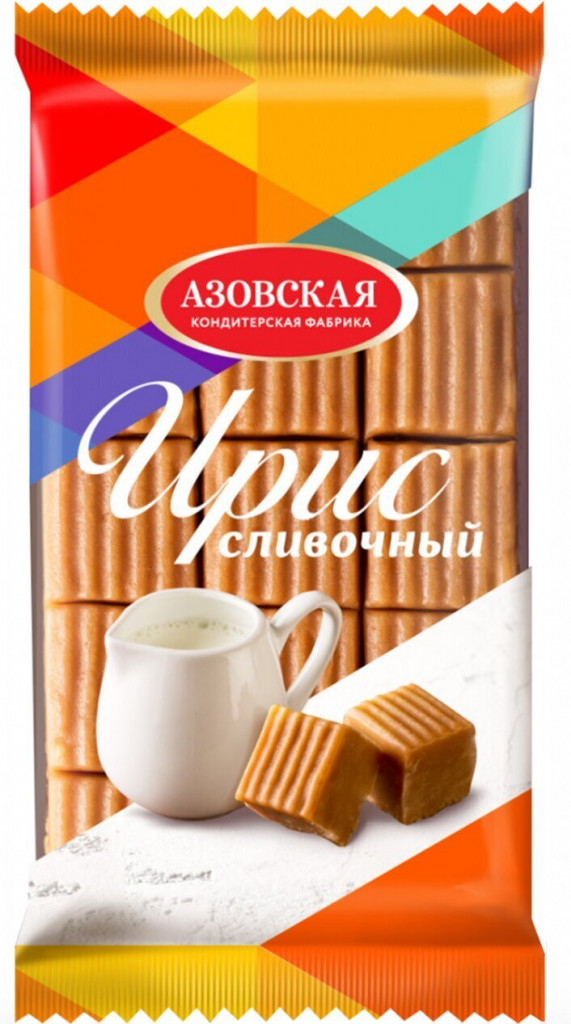 ирис тираженный "сливочный" 200 г, акф 