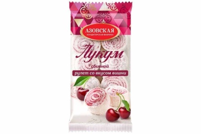 лукум сбивной с вишней 250 г, акф 