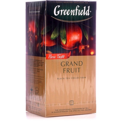 чай greenfield/гранд фрут 25 пак