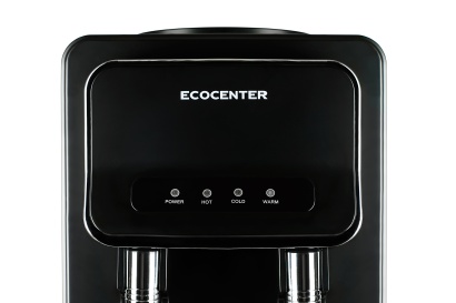 кулер (диспенсер) ecocenter g-f93ec со шкафчиком , черный фото 7