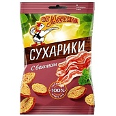 сухарики «от мартина» бекон 60г