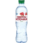 вода природная "святой источник" арбуз негазированная 0,5 л, пэт