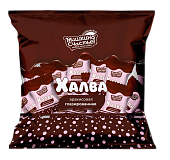 конфеты халва арахис  глазир. мишкино счастье  240г  