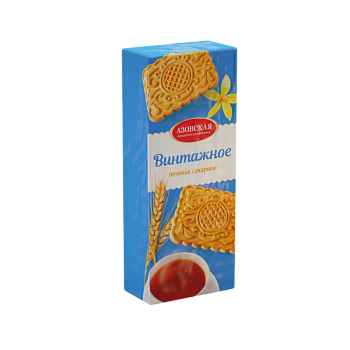 печенье сахарное "винтажное" 290 г, акф 