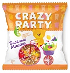 мармелад жевательный фигурный "crazy party" в форме медведей 70 г, акф 