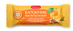 батончик  халва арахис с цук. апельсина глазир. мишкино 50г