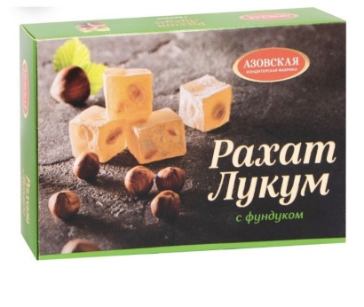 рахат-лукум с фундуком 160 г, акф 