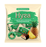 конфеты нуга с цук. ананаса глазир. деликатесса  240г  