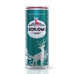 минеральная вода "боржоми" газированная 0,33 л, ж/б