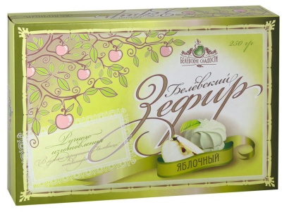 зефир белевский "яблочный" 250 г