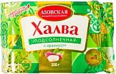 халва подсолнечная с арахисом 350 г, акф 