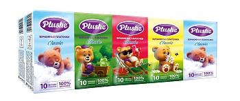 платочки носовые plushe classik двухслойные