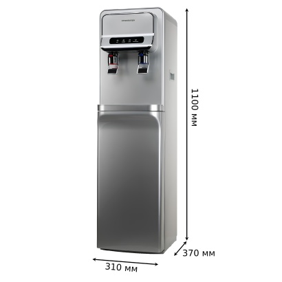 водный диспенсер ecocenter g-x106e серебро фото 4