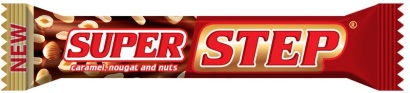 батончик "super step" 65 г