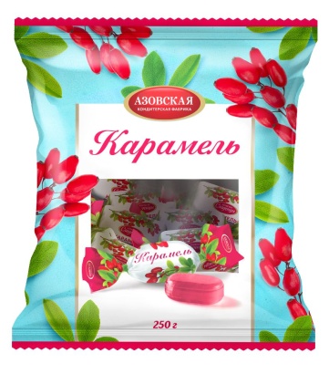 карамель леденцовая со вкусом барбариса "азовские сладенцы" 250 г, акф 