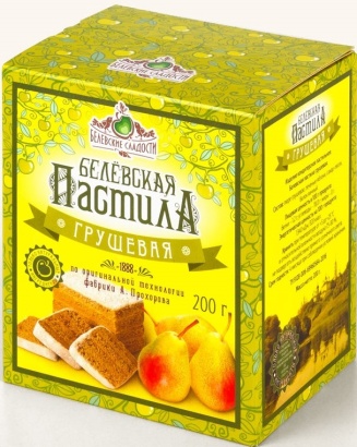 пастила белевская грушевая 200 г