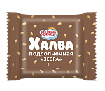 халва подсол. с какао зебра мишкино счастье  250г
