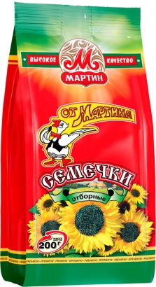 семечки "от мартина" отборные 200г