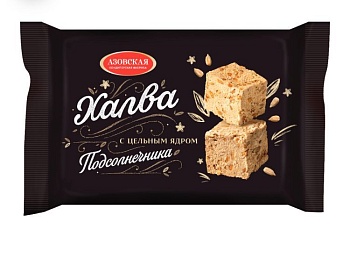 халва подсолнечная с ядром 350 г, акф 