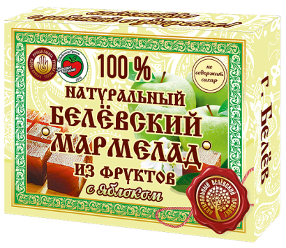 мармелад белёвский "яблоко" 230 г