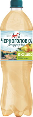 газированный напиток  черноголовка дюшес  1,0 л, пэт