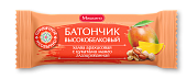 батончик  халва арахис с цук. манго глазир. мишкино 50г